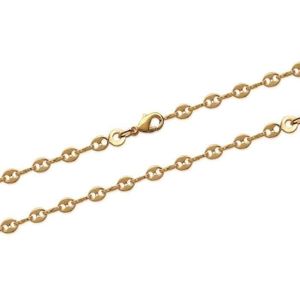 18 Carats Bracelet Grain De Cafe Manege A Bijoux Chaine Grain De