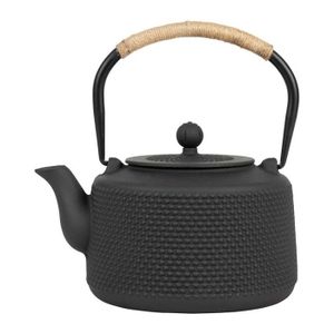 Théière SEMA En Grès 1L Vert Mat - Avec Filtre Inox - Design épuré - Pour Infusion Parfaite