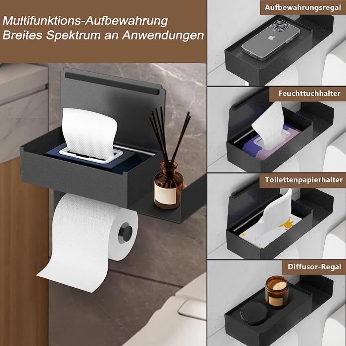 Porte papier-toilette sur pied – support papier toilette moderne