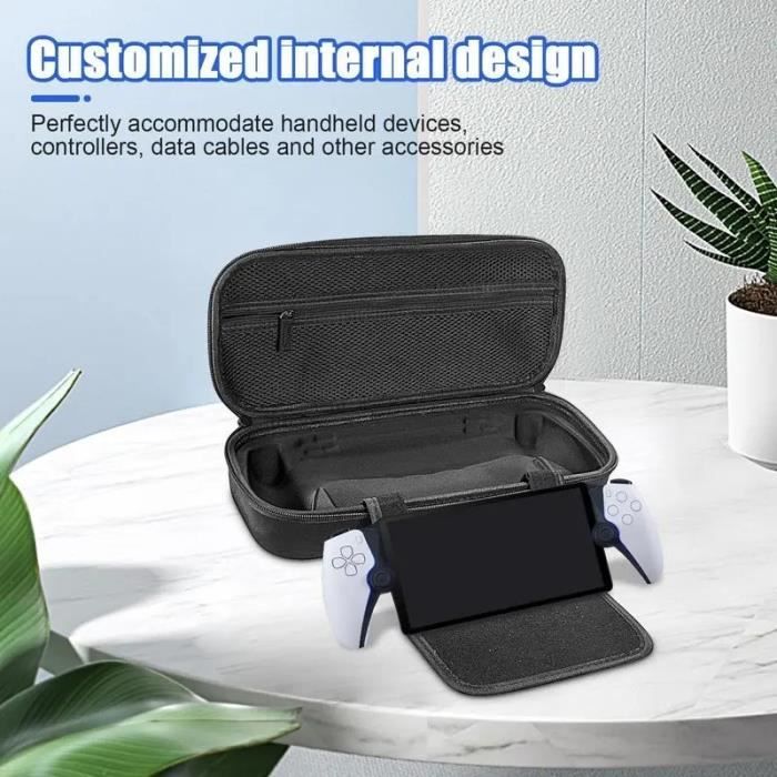 PIayStation Portal Sac de rangement PS5 Handheld EVA Cloth Pattern  Waterproof Drop Protection Tote Bag - Cdiscount Informatique
