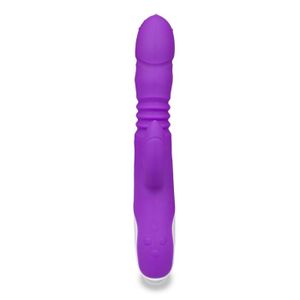 Sextoy Gode Vibromasseur En Métal Hardcore - Diamètre 3,7 Cm, Couleur Gris, Marque Hustler, Neuf