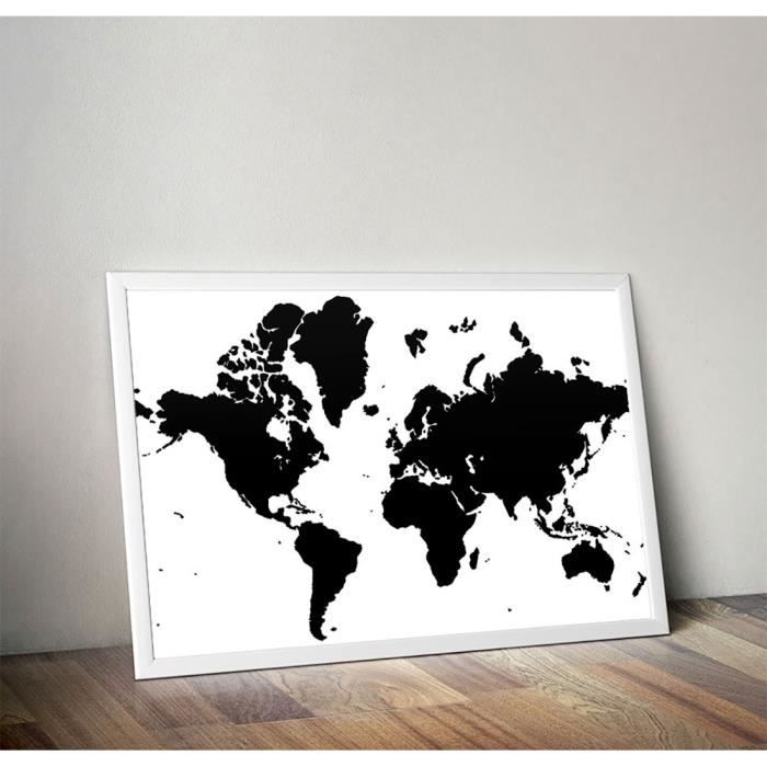 WORLD MAP CARTE DU MONDE XXL Poster Home Deco Salon 252cmX150