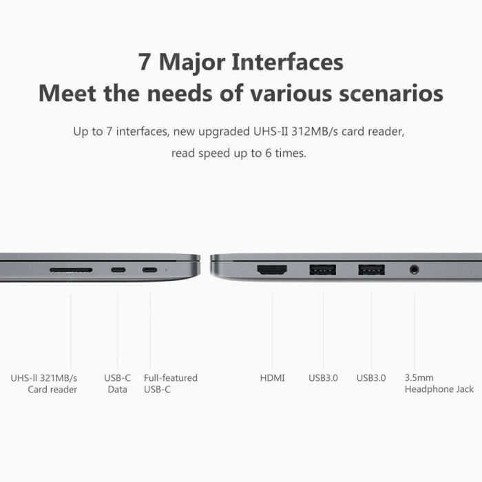 Xiaomi Notebook Pro 15,6 pouces GTX 1050 Max-Q2