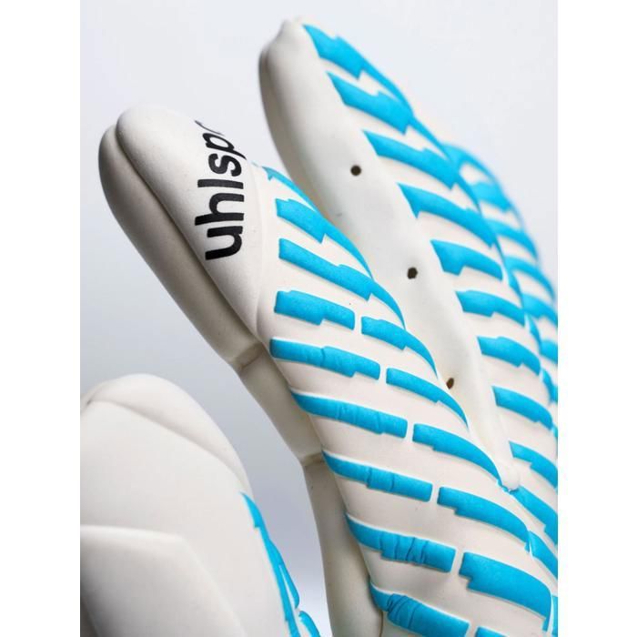 Gants De Gardien Uhlsport Cybertec Supergrip+ – Mousse Adhésive, Coupe Enveloppante, Airprene, Dual Fix, Taille Homme