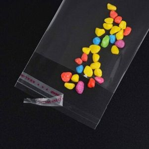 Lot De 50 Sachets Biscuits Transparents 120x270mm - Avec Fond - Pour Bonbons Ou Snacks