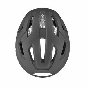 Casque Vélo Cyclisme Leger HTY - Noir Rouge, Taille 58-62cm Avec Lumière