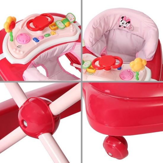Trotteur Player Minnie Rose Hauck Cdiscount Puericulture Eveil Bebe Trotteur Player Minnie Rose Hauck Cdiscount Puericulture Eveil Bebe