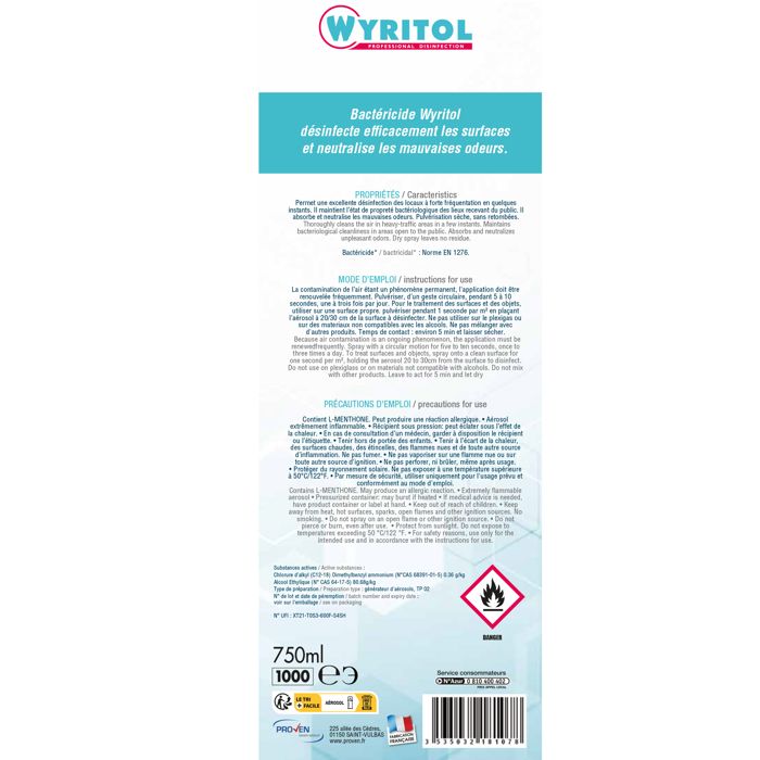 Stock Bureau - AIR WICK Recharge pour spray automatique sans gaz Vanille &  Chèvrefeuille 228ml