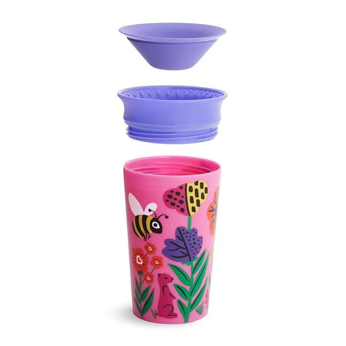 Munchkin Tasse Miracle 360ᵒ Couvercles, multicolores