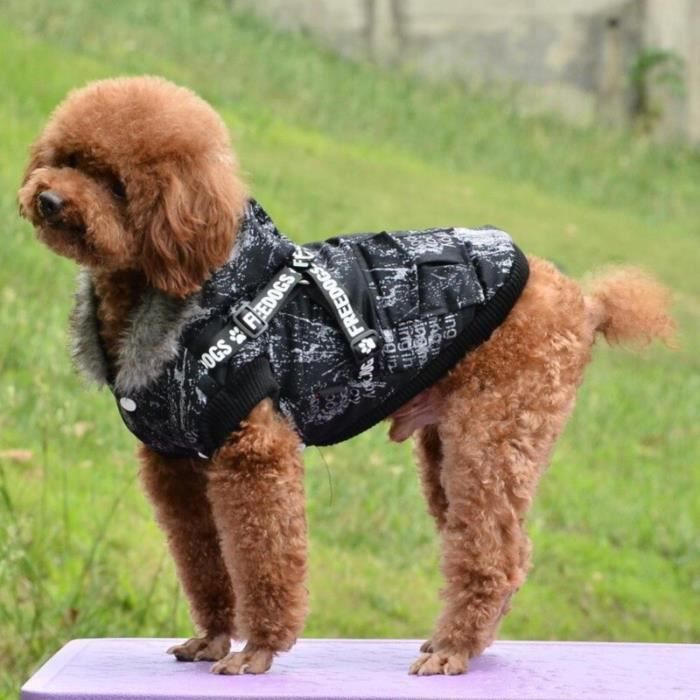Manteau chien online avec harnais