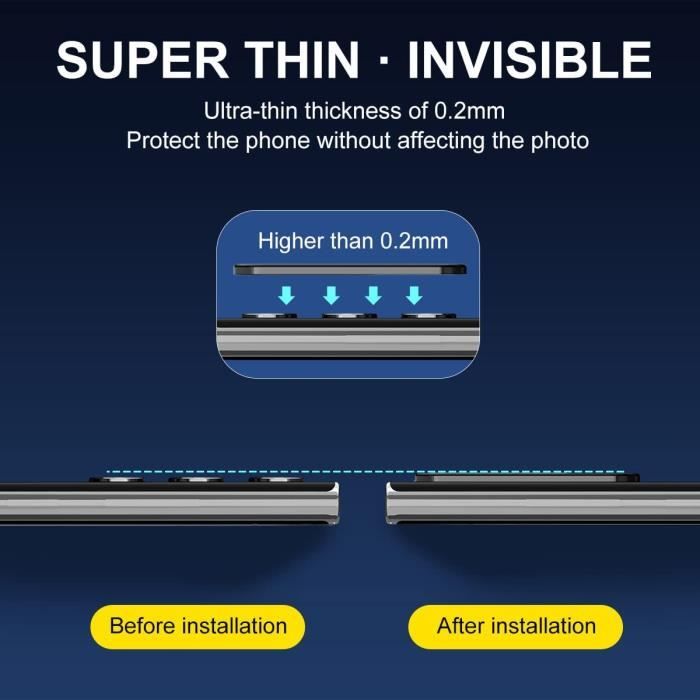 Protection Écran AntiEspion Compatible avec Samsung Galaxy S23 Ultra + Noir  Caméra Arrière Protecteur 2 + 2 Pièces , [AntiRayures] TPU Film de  Protection d'écran pour Samsung Galaxy S23 Ultra
