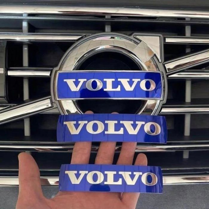 Logo de Calandre Volvo 11,5 cm pour V40, V50, V60, V70, XC40, XC60 ...
