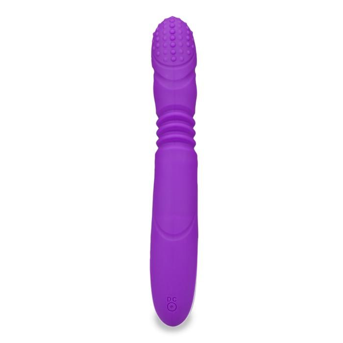 Vibromasseur Rabbit Rotatif LOVE AND VIBES - Va-et-Vient, Silicone - Neuf