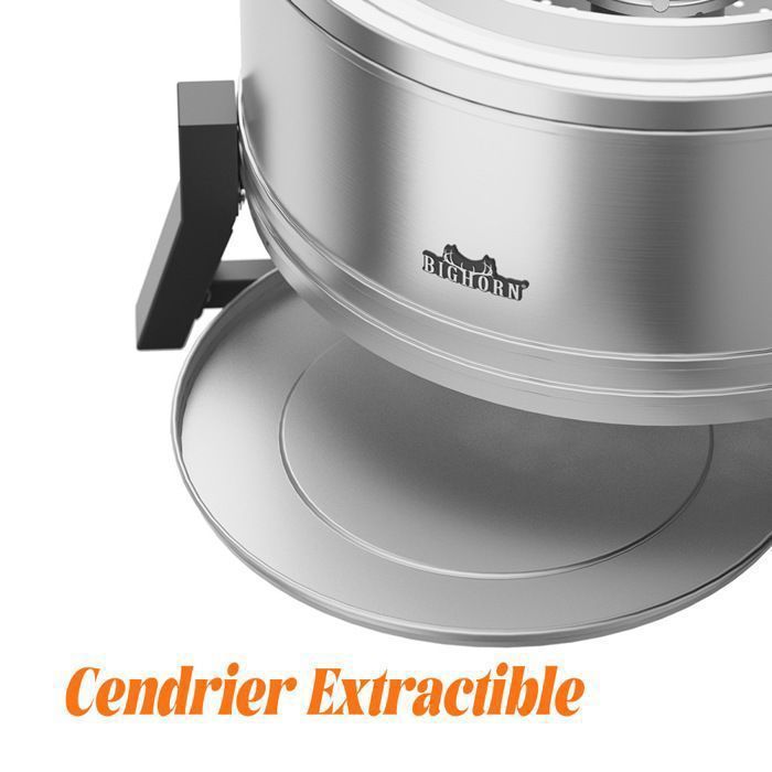 Brasero Exterieur Foyers Portatifs En Maille D'acier Inoxydable Avec