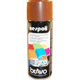 Aérosol peinture professionnelle marron brun 400 ml, NESPOLI-0