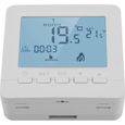 VGEBY® Thermostat d'ambiance programmable numérique régulateur de température Contrôleur chauffage température LCD Thermostat intell-0