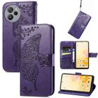 BOONGET Étui Blackview Shark 8 Grand motif papillon PU Cuir Portefeuille Étui à rabat Blackview Shark 8 Housse - Violet