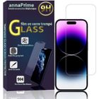 VCOMP® Pour Apple iPhone 14 Pro Max 6.7": 1 Film de protection écran Verre Trempé