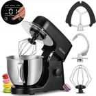 Robot culinaire planétaire Zeegma Planeet Mix - 1800W - 8 modes automatiques - Bol 5L - Écran tactile - Noir