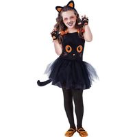 Rubies Costume Co S8410-L - COMMUTATEUR KVM - Rubie`s Déguisement petit chat pour enfant, couleur noire L Noir