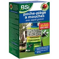 BSI - Poche-Piège à Mouches - Avec Appât - Fly Attract - Exterieur