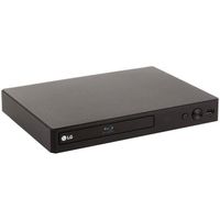 Lecteur Blu-Ray LG BP250 en noir avec connexions USB, HDMI et Simplink, compatible avec BD-R et BD-RE, DVD-R/RW, DVD+R/RW, CD-R/RW