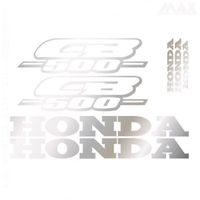7 stickers CBR 500 – ARGENT – sticker HONDA CB 500 - HON439
