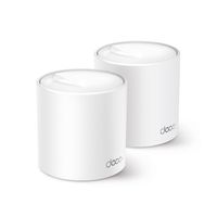 Routeur WiFi 6 Mesh - TP-Link - Deco X50 - AX3000 Mbps - Couverture jusqu'à 400 m² - 150 appareils connectés