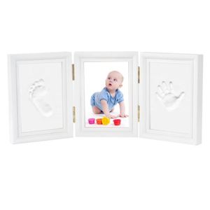 Cadres Photos - Kit Cadre Moulage Empreinte Bébé Photo Plâtre Argile Main  Pied Décoration Enfant Personnalisée 0 À 6 Mois - Cdiscount Maison