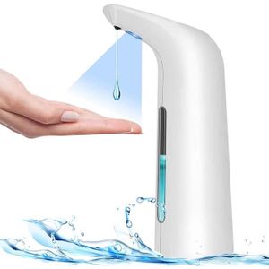DISTRIBUTEUR DE SAVON Distributeur de savon automatique 400 ml,Distributeur de savon électrique avec batterie,IPX6,Étanche,Sans contact,Distributeur A583