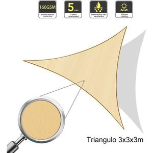 VOILE D'OMBRAGE Voile d'ombrage triangulaire Sunnylaxx - Toile sol