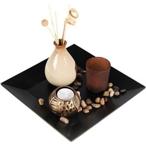 Ensemble de décoration de jardin zen japonais Décoration miniature Jardin  d'intérieur Avec bols en bois Sable blanc 21,5 x 17 [W207] - Cdiscount  Maison