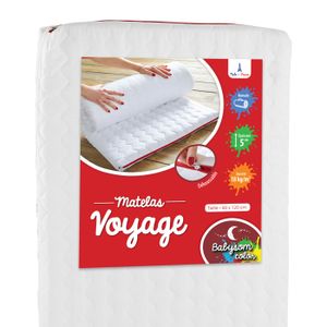 PEKITAS Matelas Lit Parapluie 60x120 cm Épaisseur 6 cm De Voyage Pliant  Inclut Sac de Transport pour Berceau Housse Respirante Lavable Noyau en  Mousse Ferme Imprimé Jungle : : Bébé et Puériculture