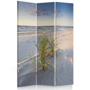 Feeby Frames Paravent d/éco Impression 1 Face 3 Panneaux Zen Rose 110x150 cm