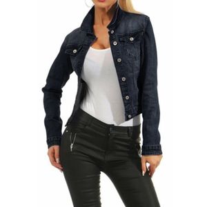Veste en jean noir pas cher Clearance