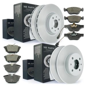 Kit De Plaquettes De Frein TRW GDB1681 Pour Fiat Ducato (250) 2006 Et Autres Véhicules | Essieu Avant | 4 Plaquettes