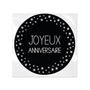 Assiette Joyeux Anniversaire Cdiscount