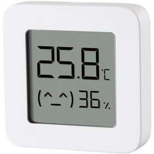 THERMOSTAT D'AMBIANCE Moniteur de température et d'humidité XIAOMI - Blanc - Objet connecté - Ecran LCD - Fixation facile