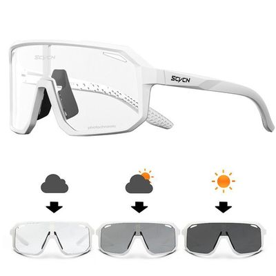 Lunettes De Soleil Sport Polarisées UV400 – Cadre PC, Verres TAC, Poids 29,4 G, Antidérapantes, Pour Cyclisme, Running, VTT – Bleu/rouge