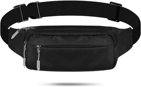 Sac Banane UBORSE Ceinture De Voyage – 4 Poches – Imperméable & Léger – Randonnée, Course, Sport & Ville Sac Banane Course à Pied