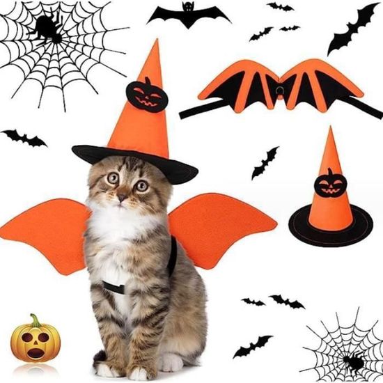 Deguisement Halloween Chien Xl Déguisement Chien Ou Chat Ailes De Chauve-souris Costume - Déguisement Enfant - Achat & Prix Costume Pour Chien