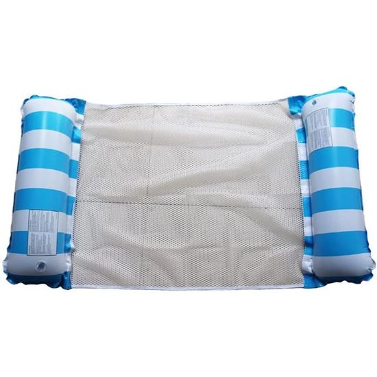 Fauteuil Gonflable Piscine GUBOOM – Hamac Flottant Adulte 150 Kg – Chaise Longue Eau Portable & Ultra Confort