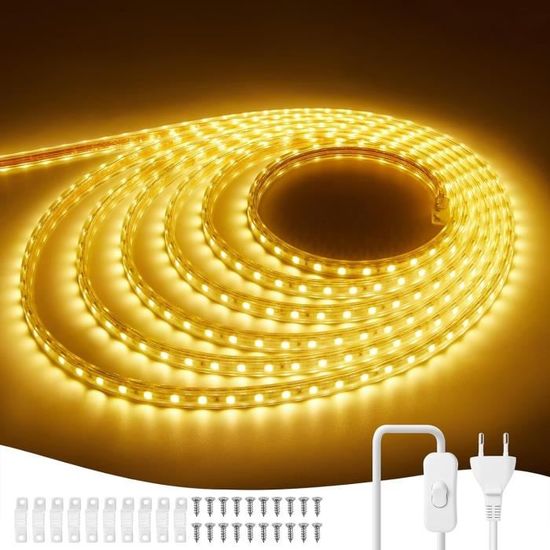 5050 SMD Bande ruban lumineux LED à piles 150cm - Cdiscount Maison