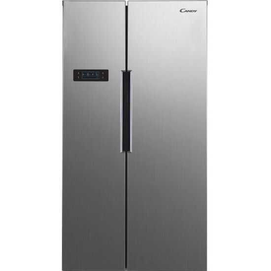 Réfrigérateur américain CANDY CHSVN174X - Volume 521L - Classe A++ - Froid ventilé