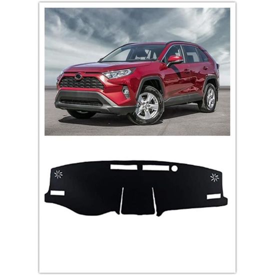 Remplisseur D'Espace Siège Auto Toyota RAV4 Hybrid 2019-2024 - 2pcs - Anti-Chute Objets - Noir