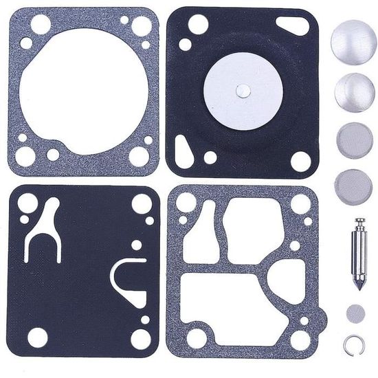 Mtanlo Set di 3 Kit di Riparazione Guarnizioni Carburatore Per McCulloch Mini Mac 110 120 130 140 Zama RB19 M1 M7 Motosega Ricambi