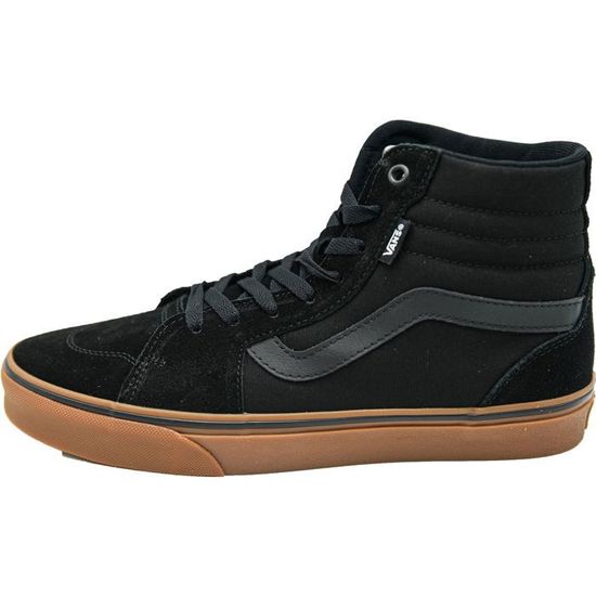 vans noir daim