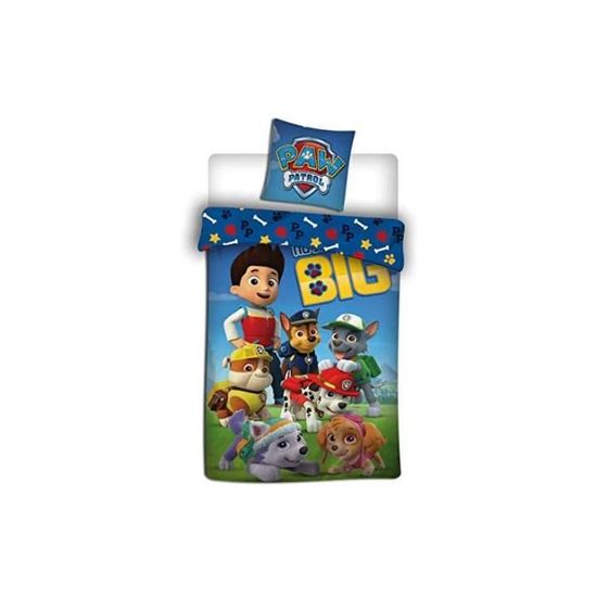 Parure De Lit Enfant Pat' Patrouille 100% Coton - Housse 135x200 Cm + Taie 80x80 Cm, Motifs Everest Chase Stella - 5