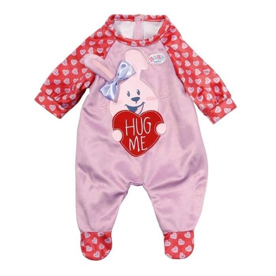 Habit pour poupée 30-36 cm : robe à rayures rose et rouge - ZAPF ZA11 -  Cdiscount Jeux - Jouets