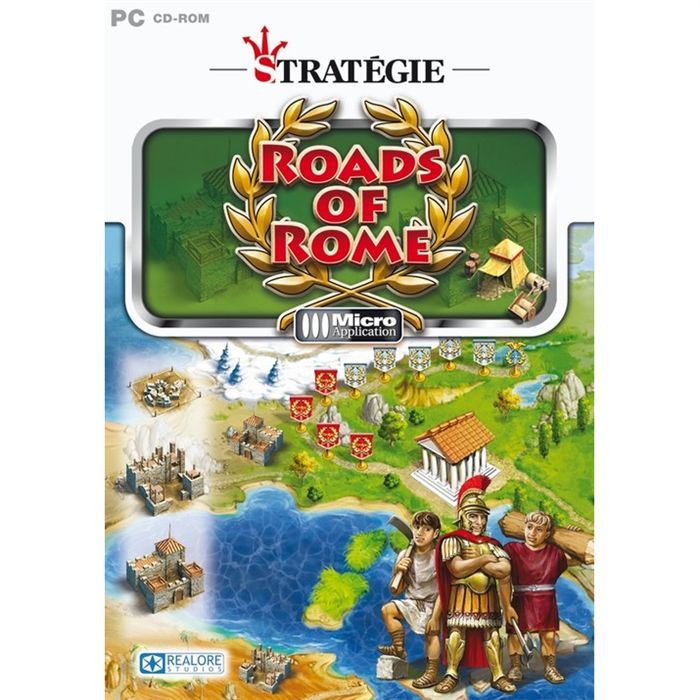 Micro Application The Roads Of Rome / Jeu PC